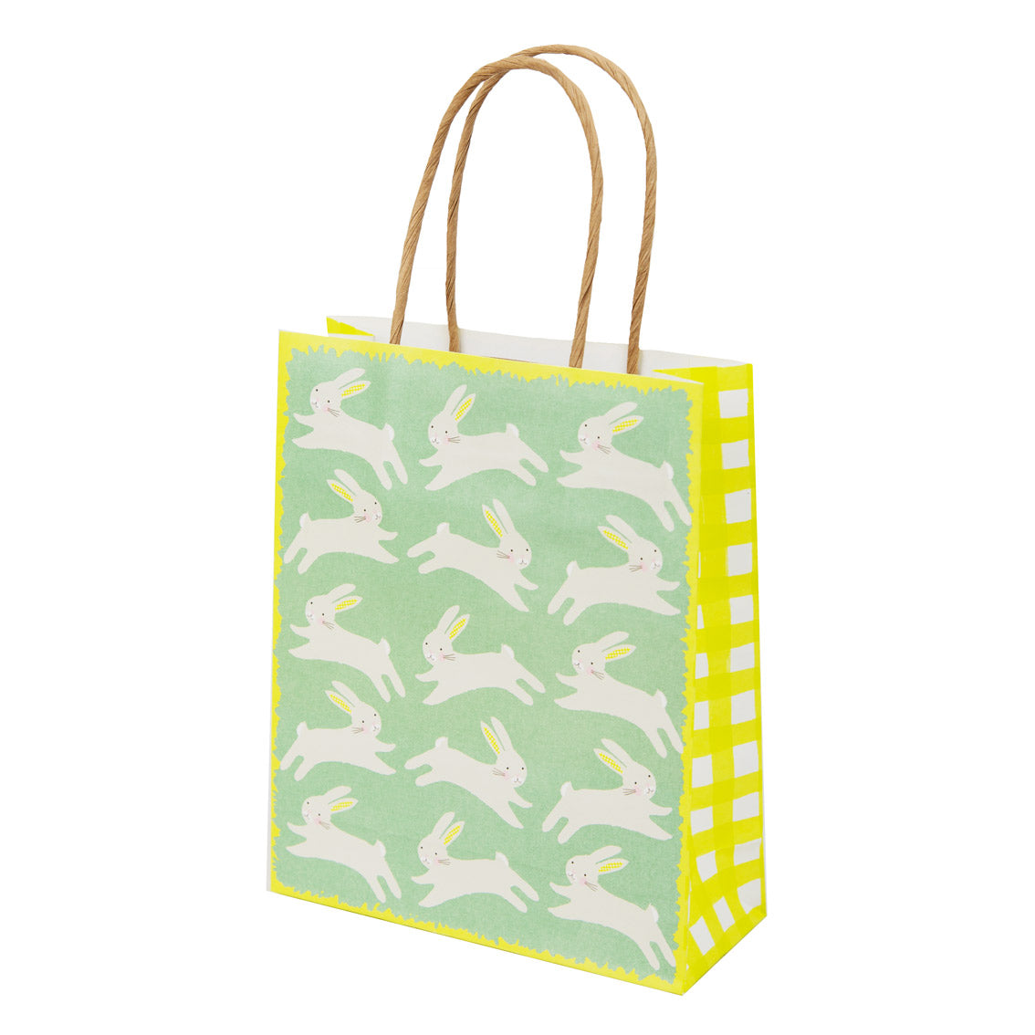 Spring Bunny Green Bunny Treat Bag - 8 Pack