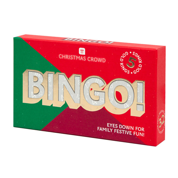 Christmas Crowd Bingo Game
