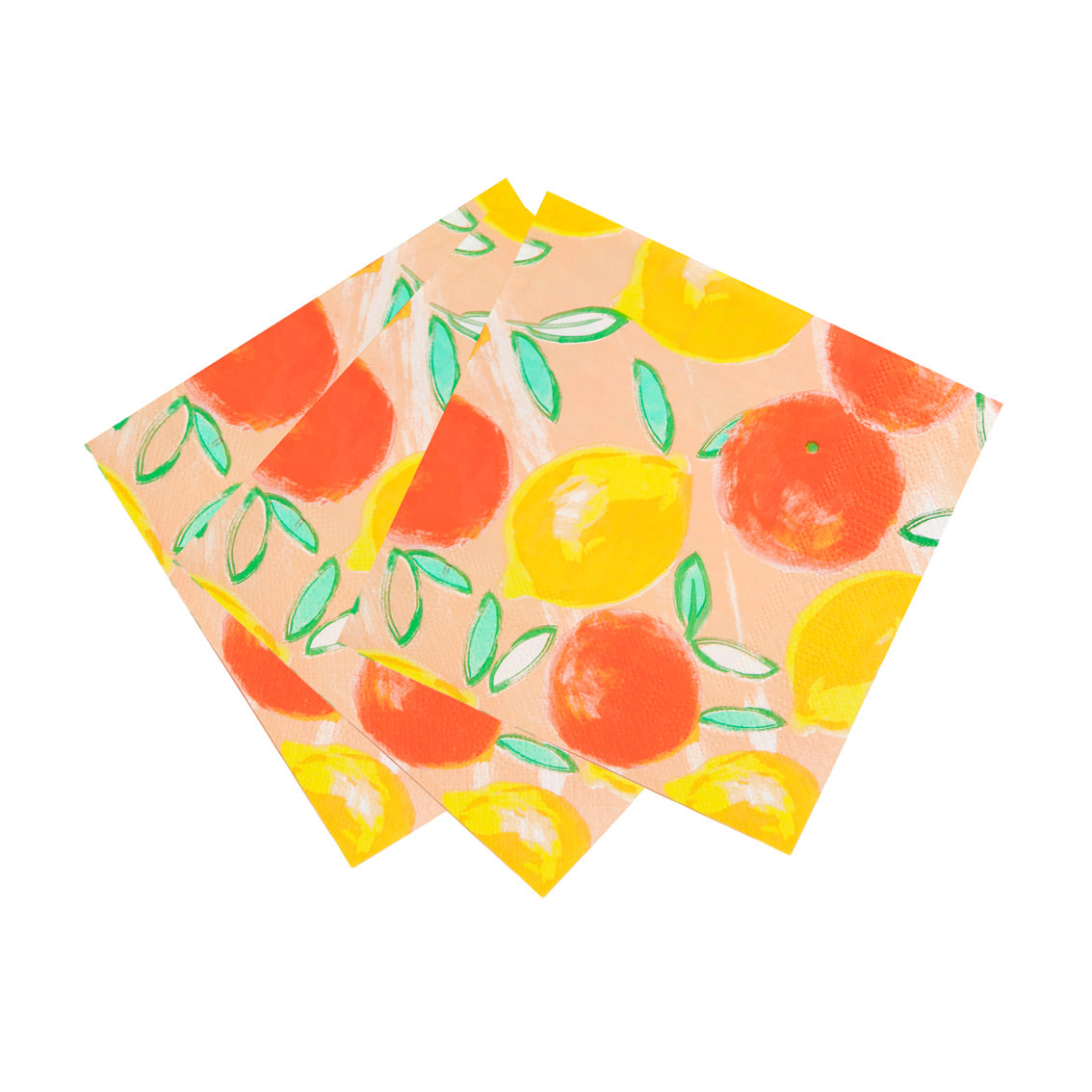 Citrus Choice Fruit Recyclable Paper Napkins - 20 Pack