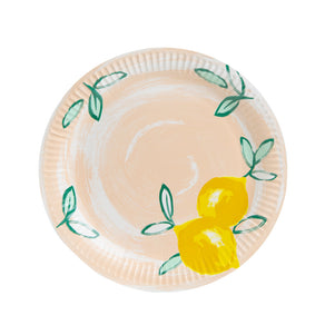 Citrus Choice Fruit Recyclable Paper Plates - 12 Pack