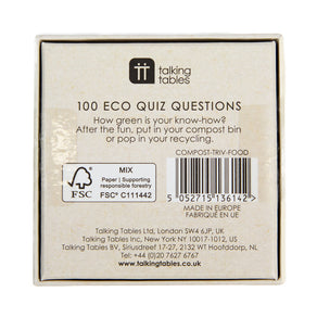 Compostable Trivia Games - POS Unit