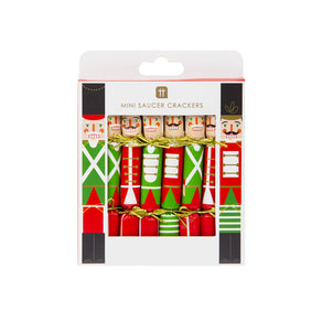 Botanical Nutcracker Christmas Saucer Crackers - POS Unit