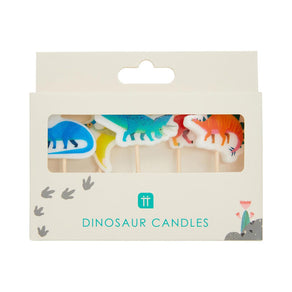 Party Dinosaur Birthday Candles - 5 Pack