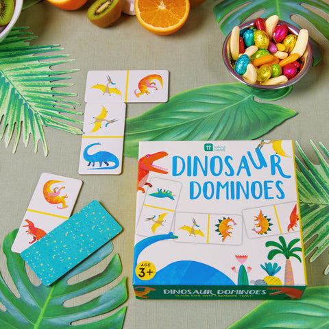 Party Dinosaur Dominoes Game