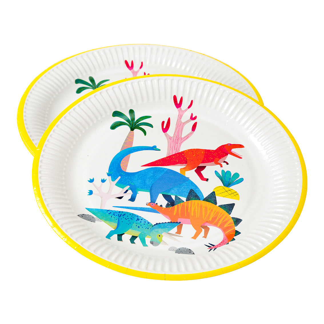 Party Dinosaur Plates