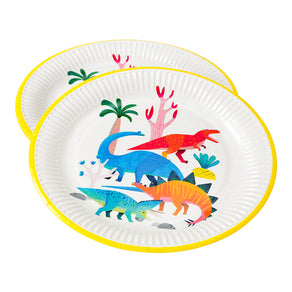 Party Dinosaur Plates