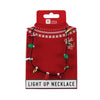 Christmas Entertainment Light Up LED Necklace