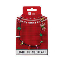 Christmas Entertainment Light Up LED Necklace