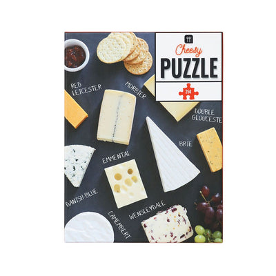 Image - Christmas Entertainment Cheese Jigsaw Puzzle 250 pieces