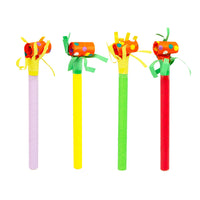 Everyone's Welcome Multi-coloured Paper Party Blowers - 8 Pack