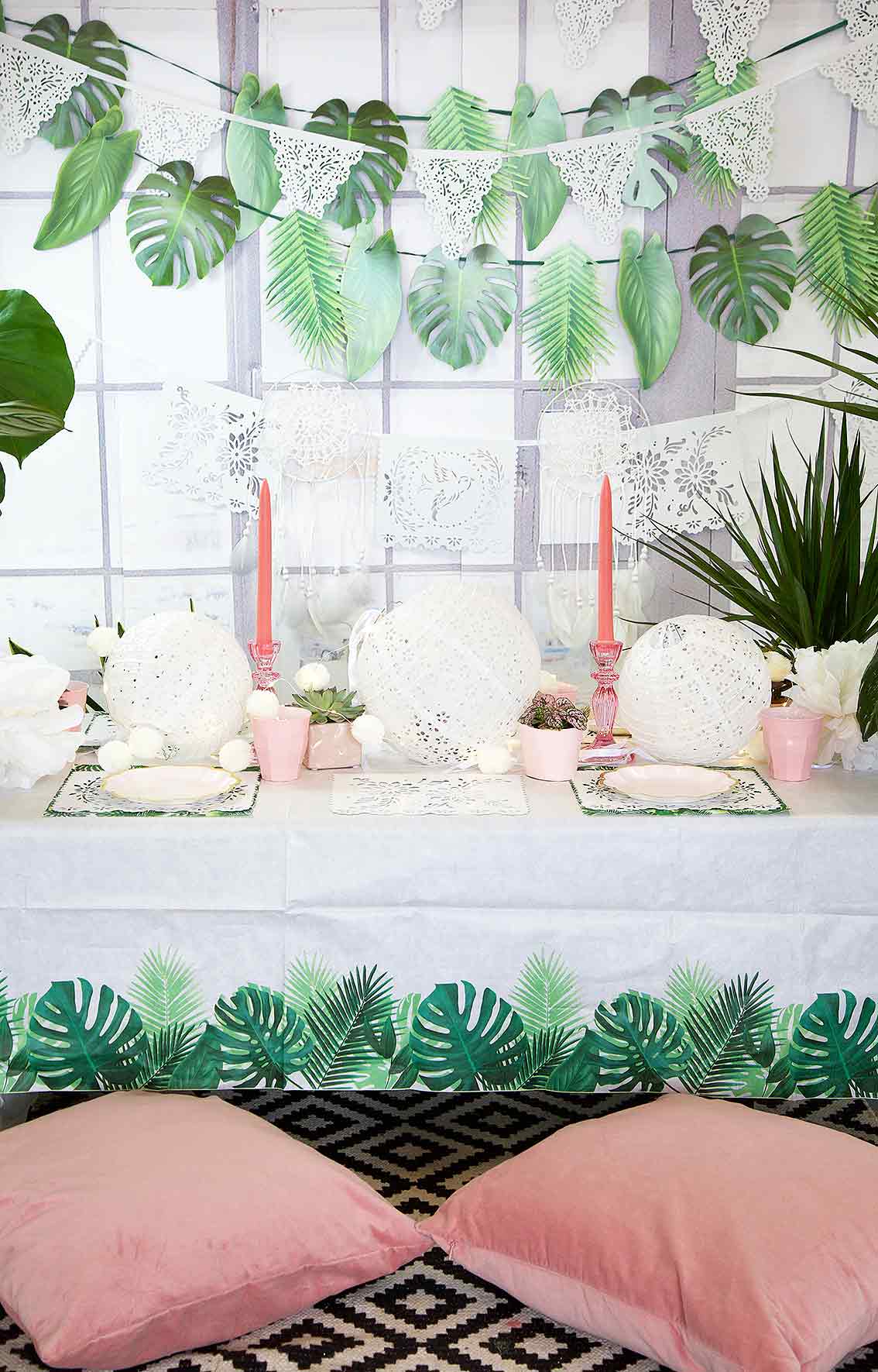 Fiesta Palm Leaf Garland - 2.6m