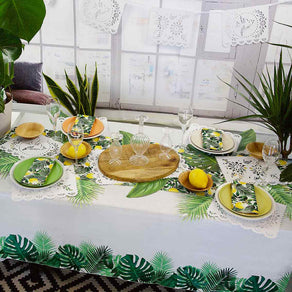 Tropical Fiesta Palm Leaf Table Cover