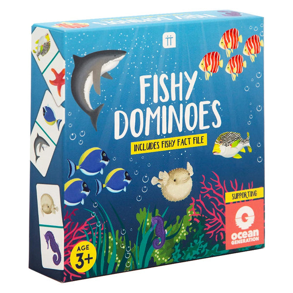 School Of Fish Fishy Dominoes
