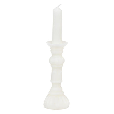 Midnight Forest White Candlestick Shaped Candle