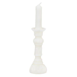 Midnight Forest White Candlestick Shaped Candle