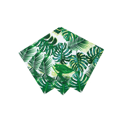 Image - Tropical Fiesta Palm Leaf Cocktail Napkins
