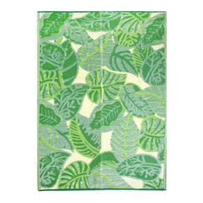 Tropical Leaf Outdoor Rug