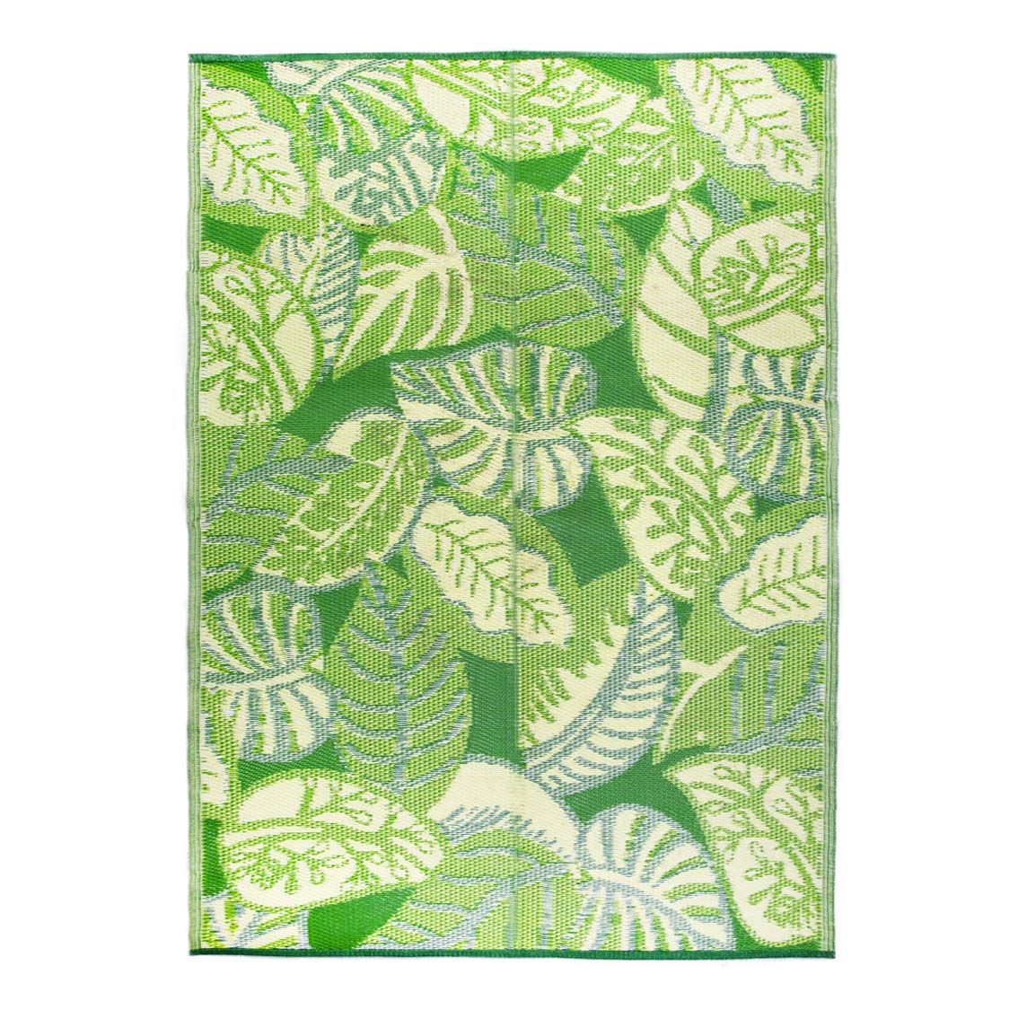 Tropical Leaf Outdoor Rug