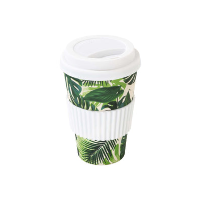 Image - Tropical Fiesta Palm Print Travel Mug