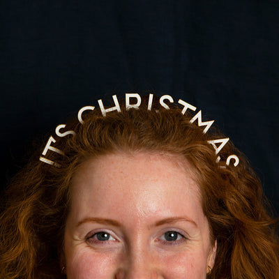Image - Head Turners White  It'S Christmas Headband