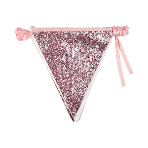 Image - Luxe Pink Glitter Bunting, 3M
