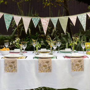 Natural Meadow Raffia Placemat Starter Set