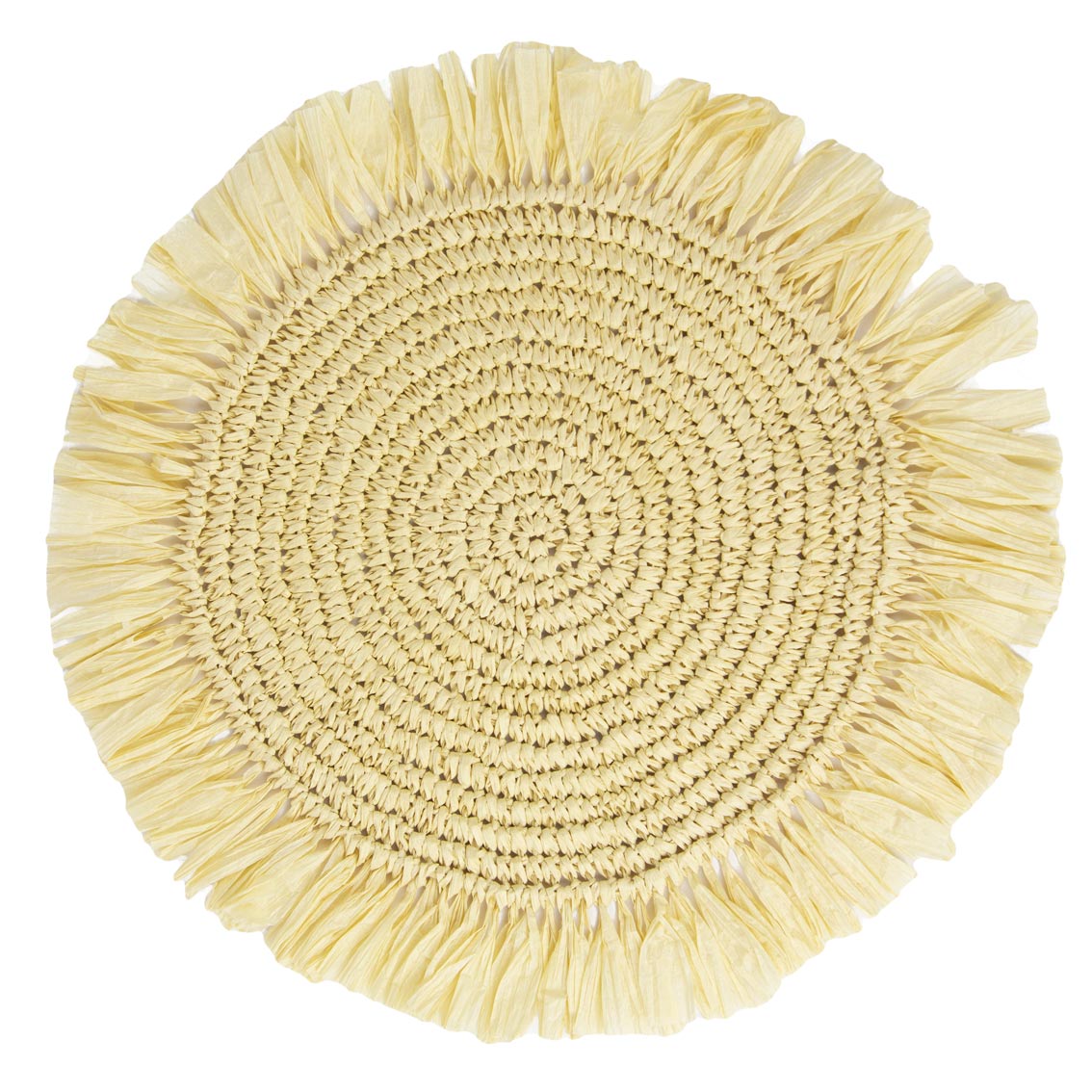 Natural Meadow Raffia Placemat Starter Set