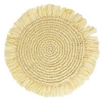 Natural Meadow Raffia Placemat - 2 Pack