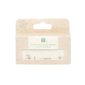 Natural Meadow Seed Paper Place Cards - 20 Pack