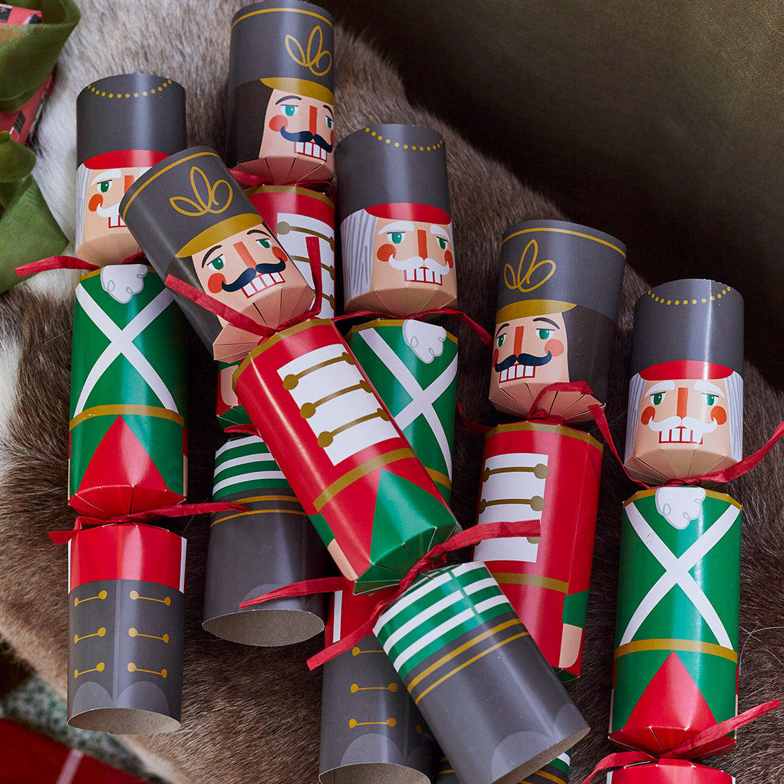 Botanical Nutcracker Escape Room Crackers - 6 Pack