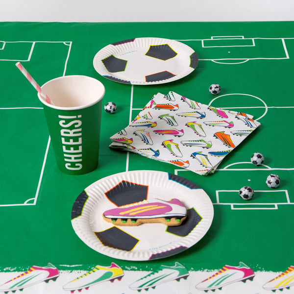 Party Champions Recyclable Football Table Cover