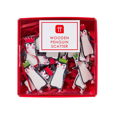 Image - Penguin Parade Wooden Scatter
