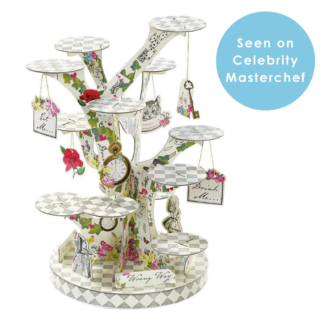 Alice in Wonderland Tree Shaped Cake Stand