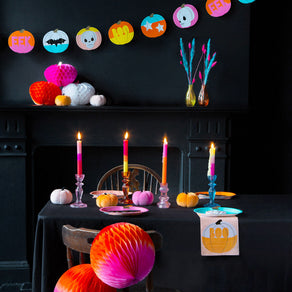 Halloween Pumpkins, Skulls and Bats Garland - 3m