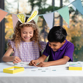 Spring Bunny Ears Yellow Gingham Headband