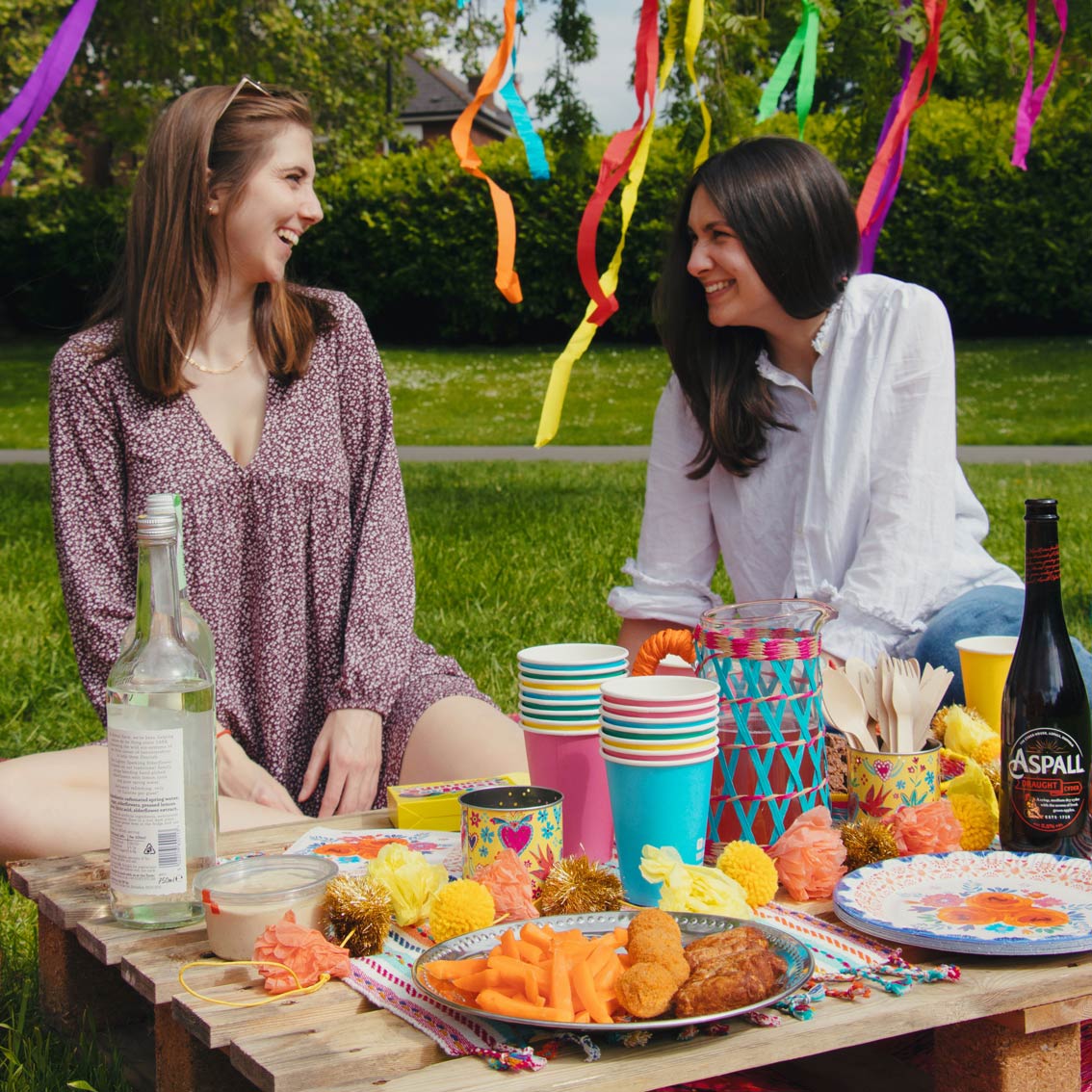 Birthday Brights Rainbow Streamers