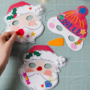 Craft With Santa Mask Kit