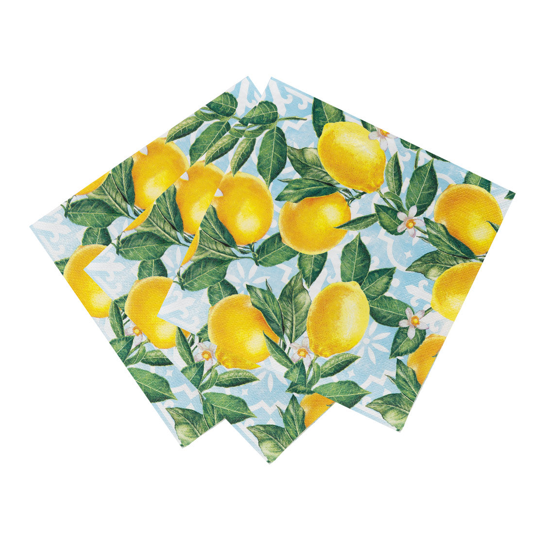 Souk Lemon Paper Napkins - 20 Pack