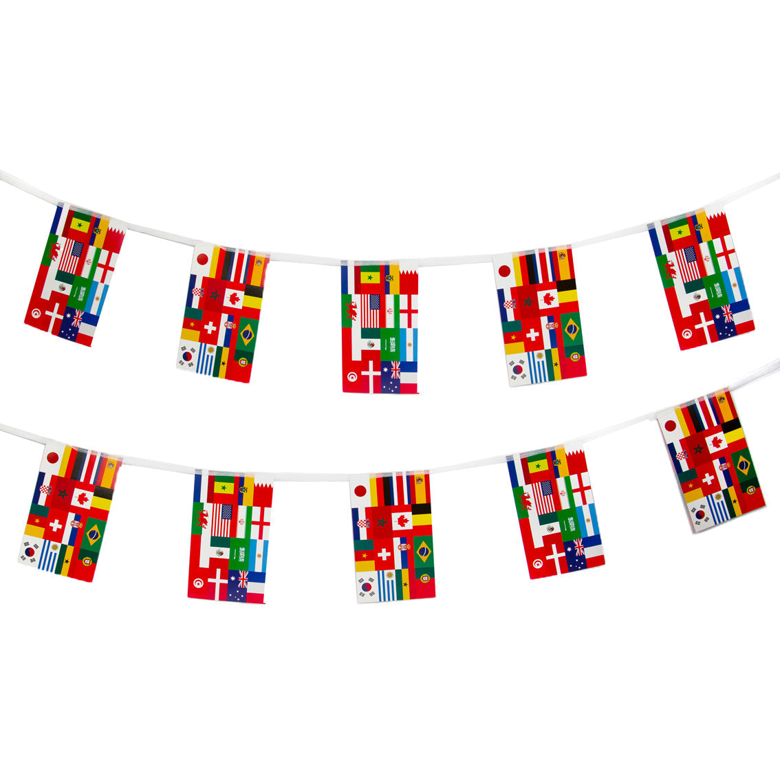 Sporting Nations Flag Bunting - 3m