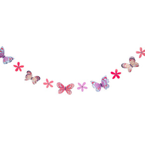 Tilly & Tigg Butterfly Paper Garland, 5m