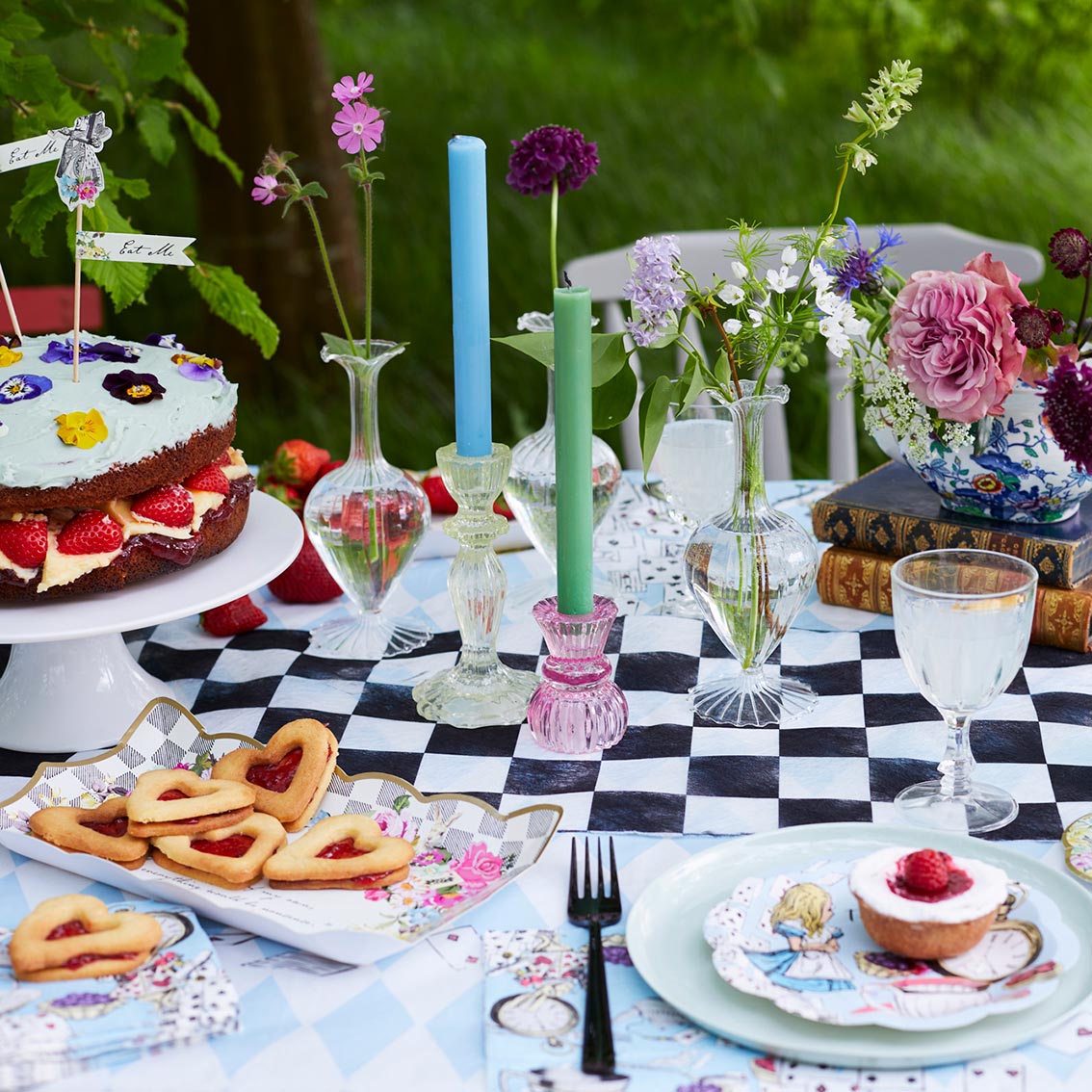 Alice in Wonderland Food Platter