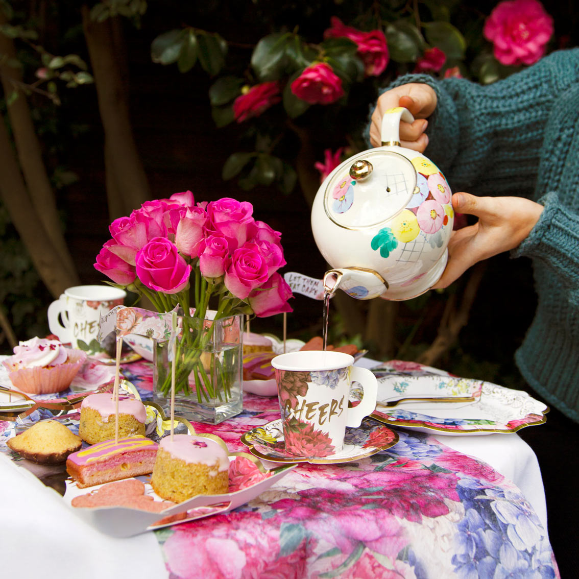 Truly Scrumptious Fabric Table Runner