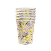Truly Scrumptious Floral Cups - 8 Pack