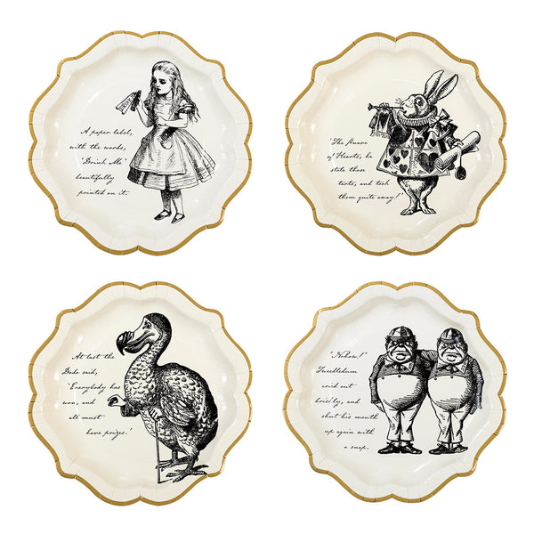 Alice in Wonderland Paper Plates