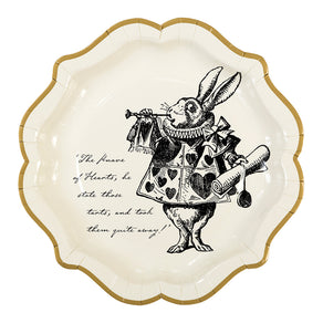 Alice in Wonderland Paper Plates