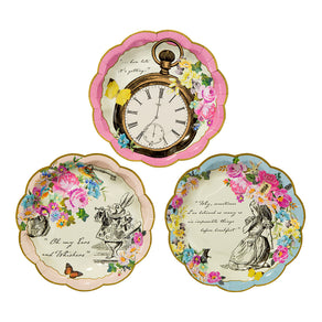 Alice in Wonderland Dainty Plates