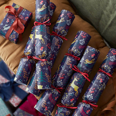 Twilight Luxury Christmas Crackers - 6 Pack