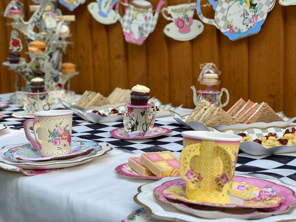 Alice in Wonderland Teapot Cake Stands